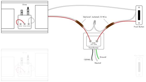 doorbell transformer electrical box|16v doorbell transformer wiring diagram.